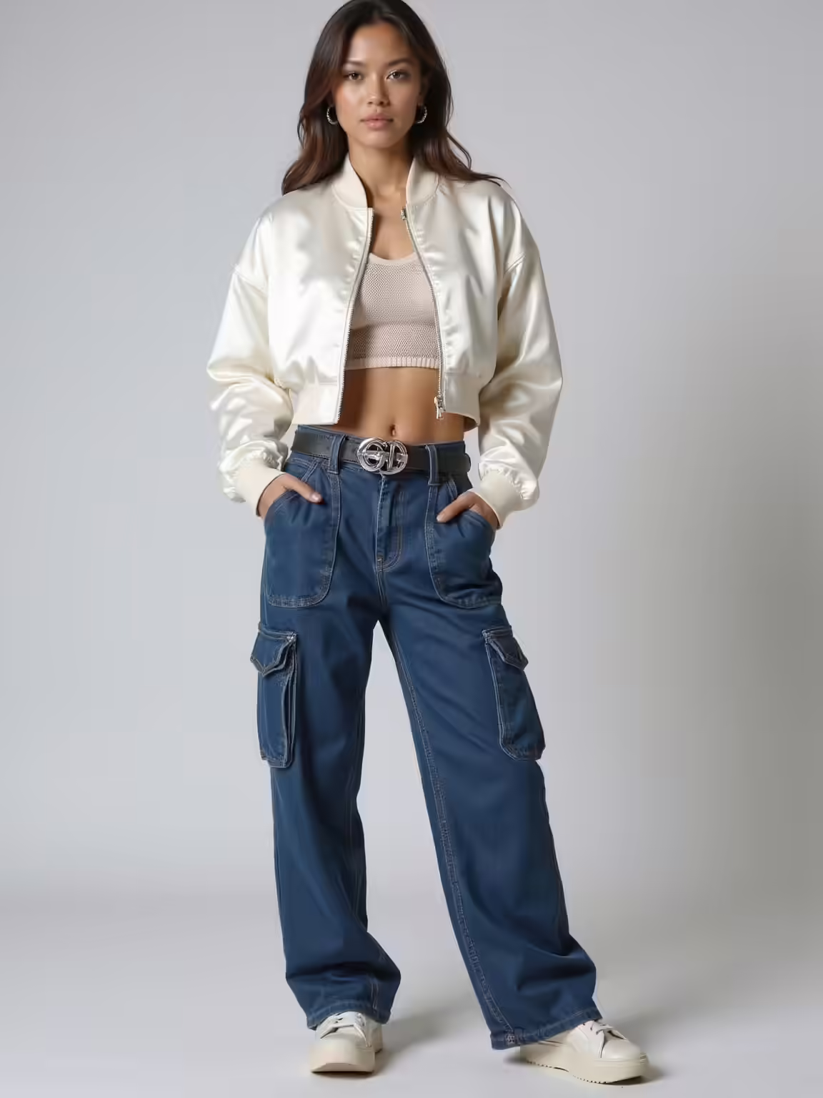 y2k oversized baggy trend