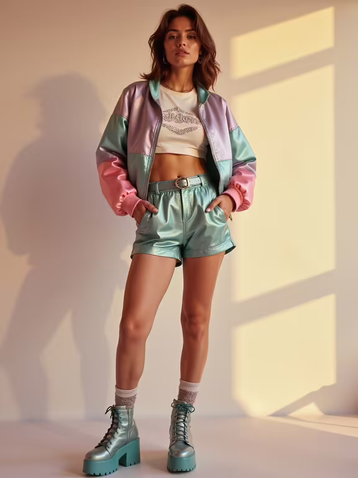 y2k summer shorts outfits