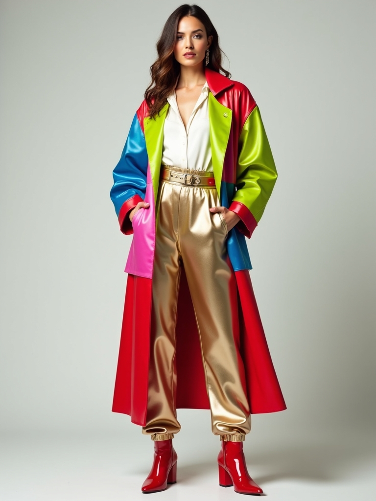 bold color blocking for pride