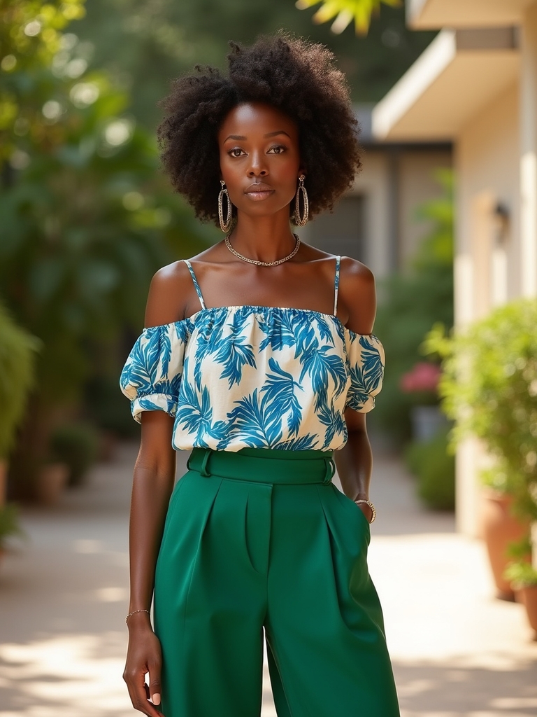 bold hues neutral prints