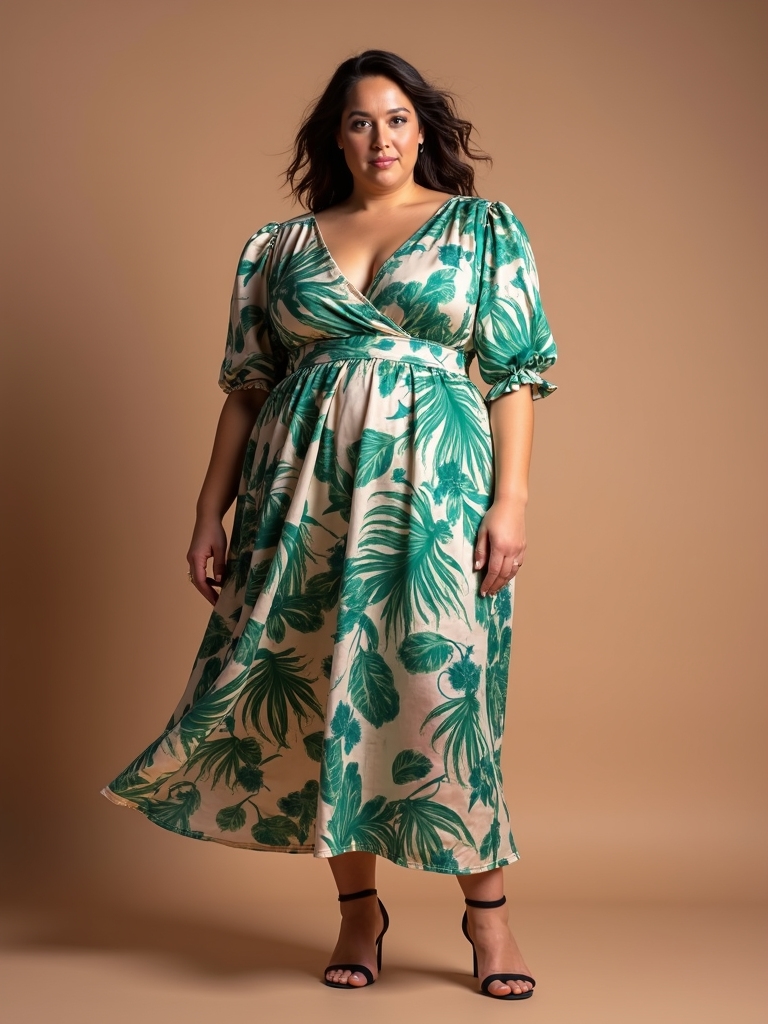 bold print flattering dresses