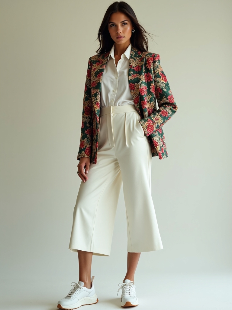 bold prints clean elegance