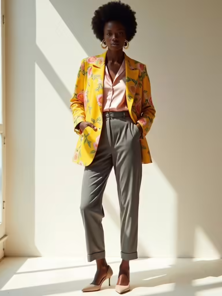 bold prints soft textures