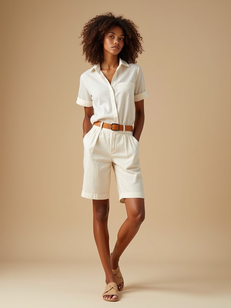 breathable chic linen sets