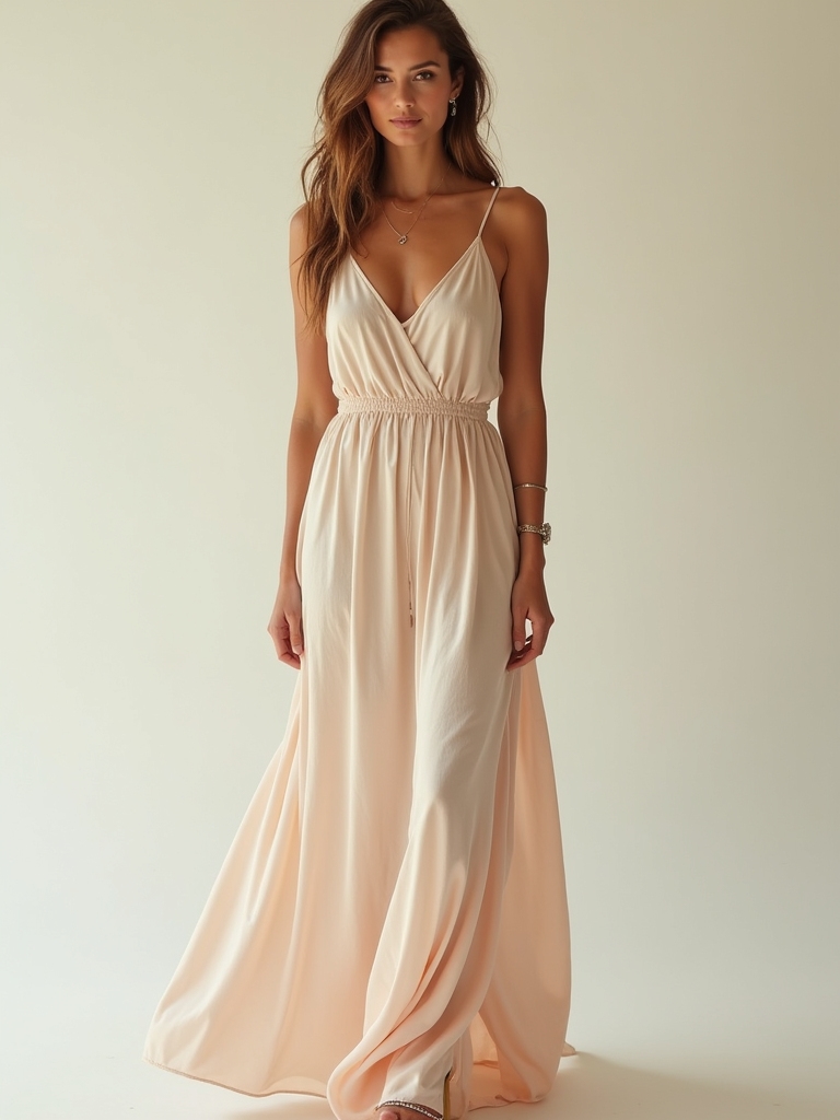 breathable maxi dress styling