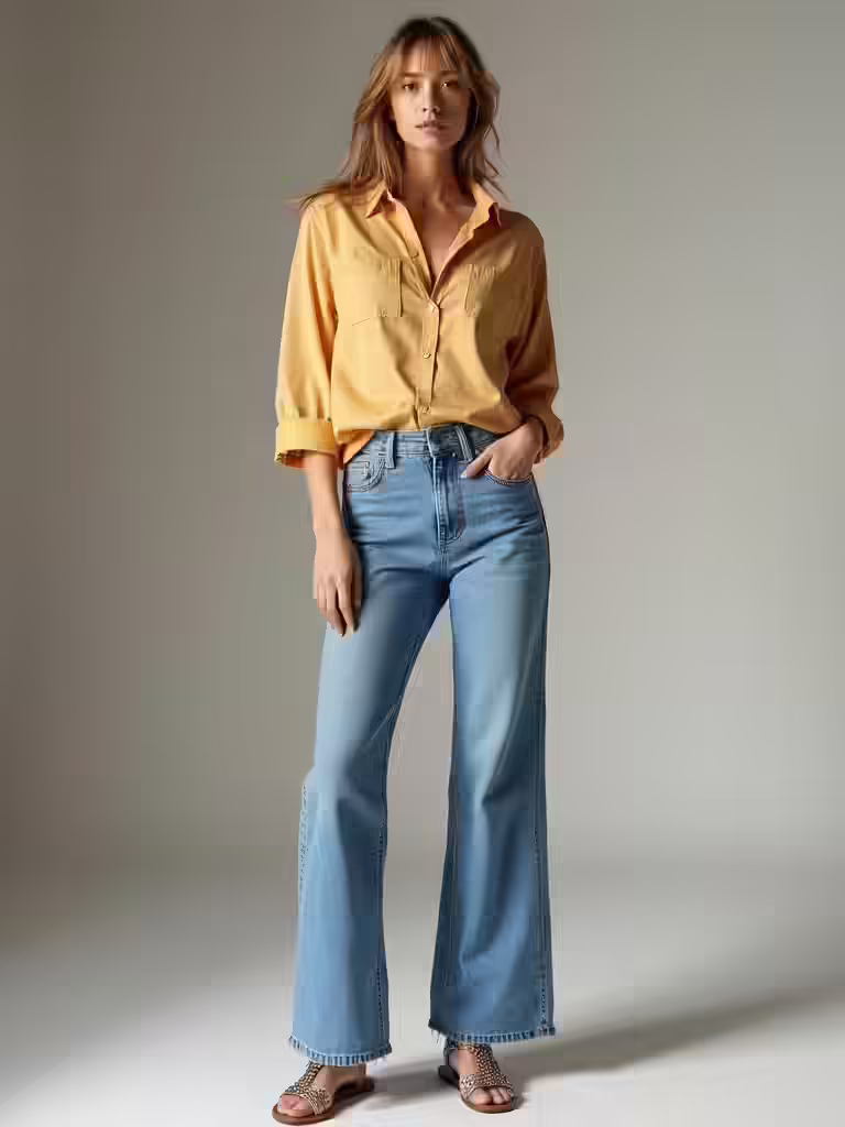 breathable summer jean outfits