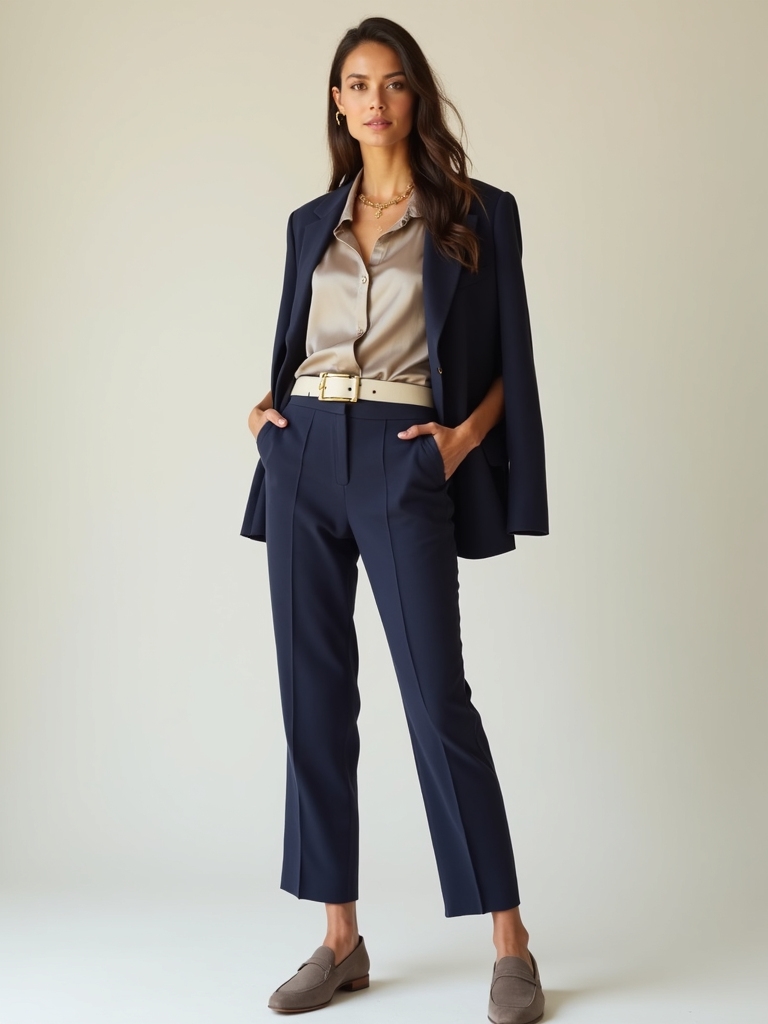breathable tailored professional attire