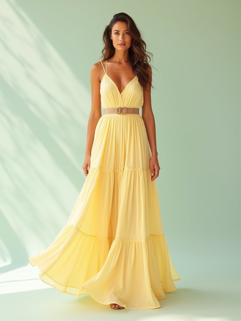 breezy maxi dress elegance