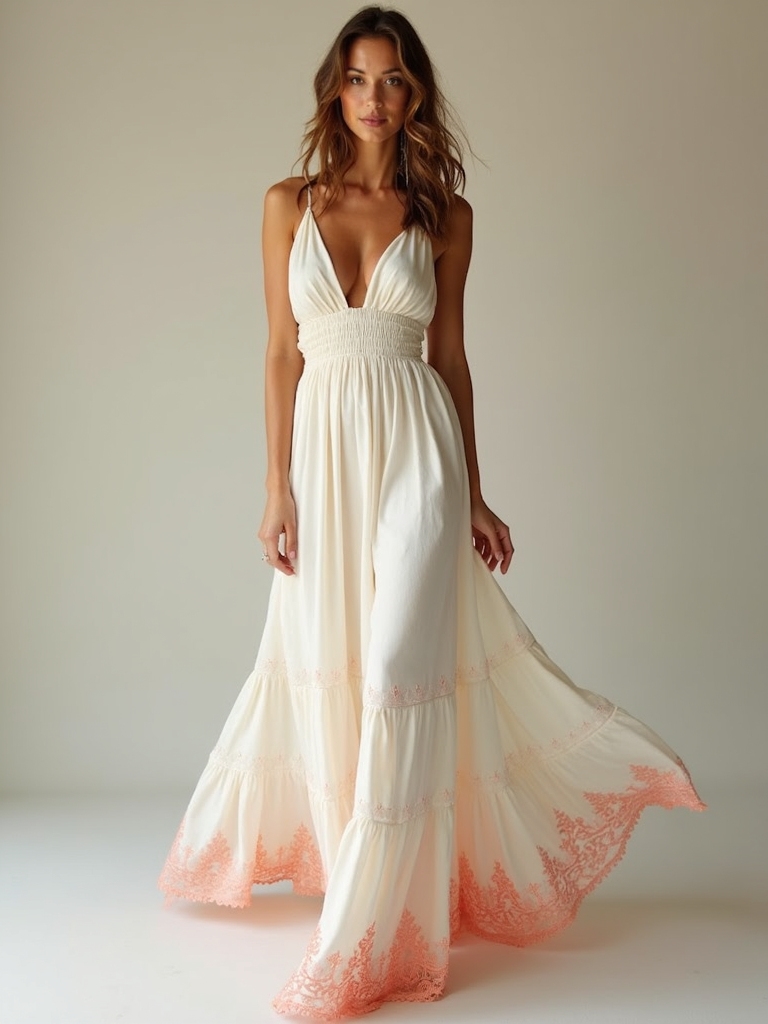 breezy maxi dress styling