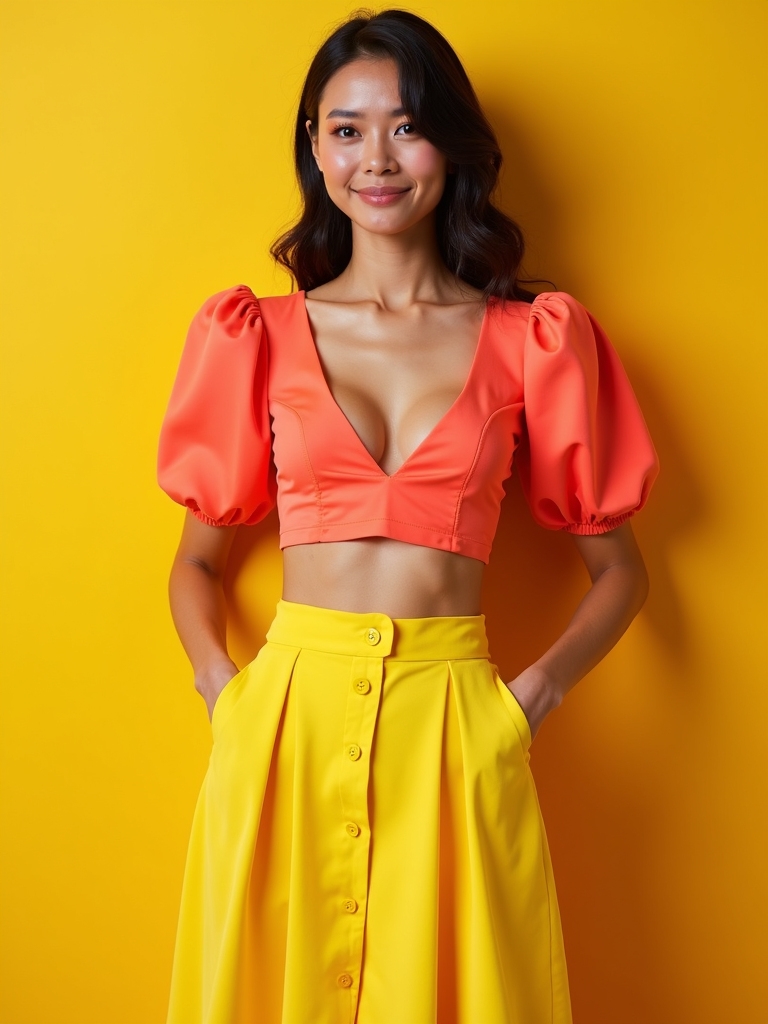 bright summer two piece sets