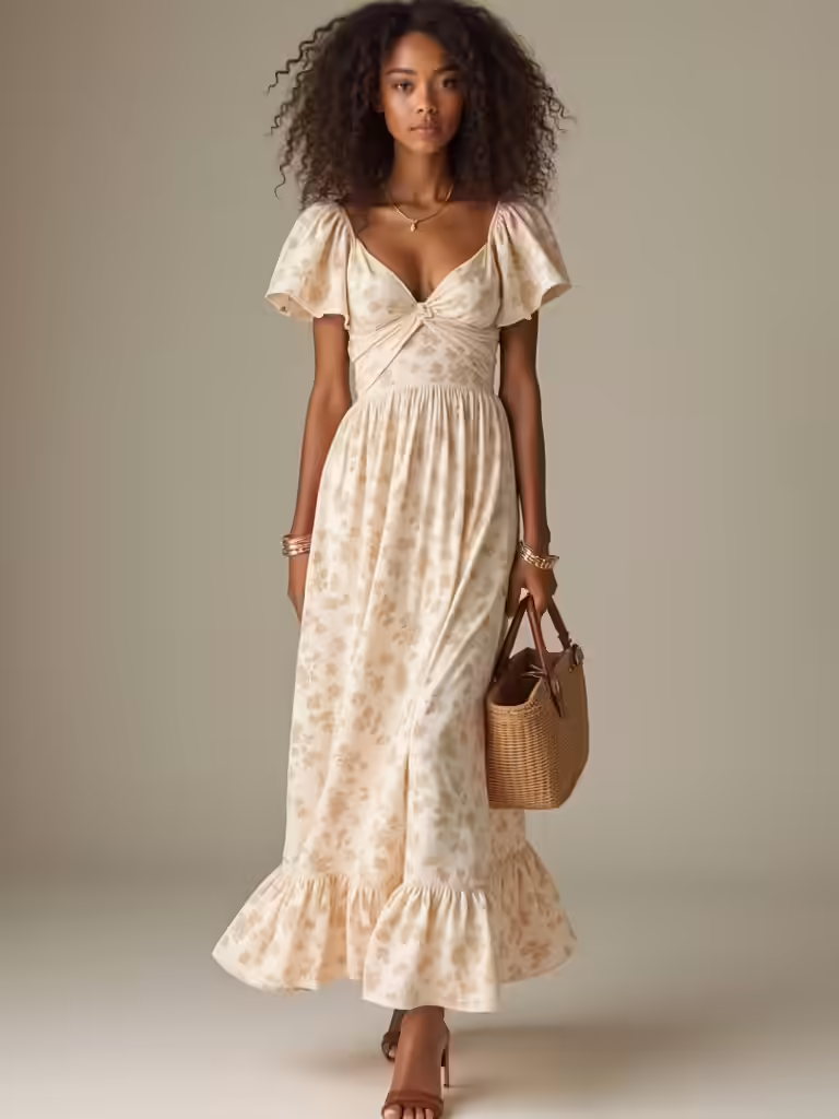 casual feminine spring outfits
