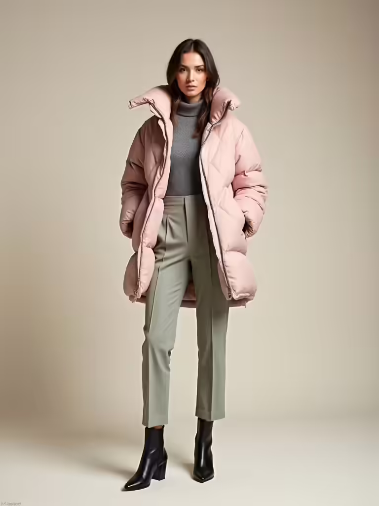 casual layered spring fashion