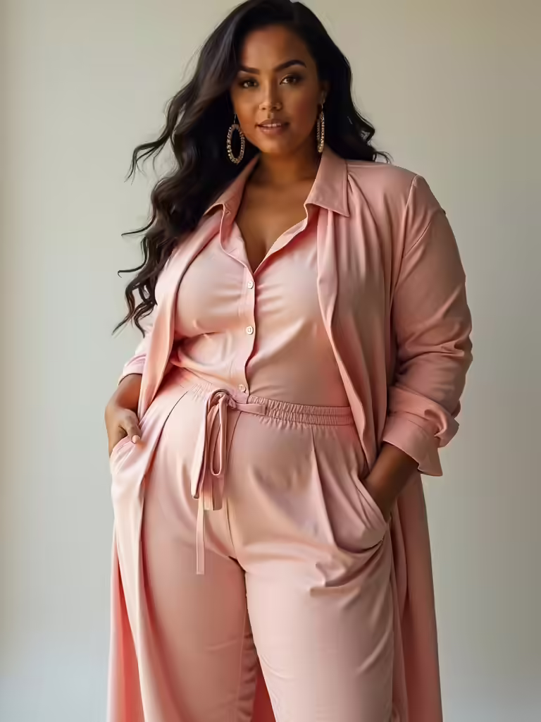 casual plus size spring fashion