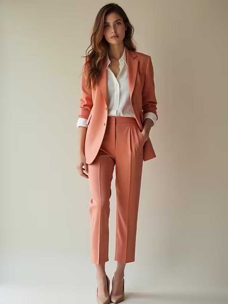 casual yet professional spring attire
