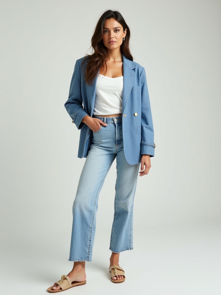 chambray or light denim