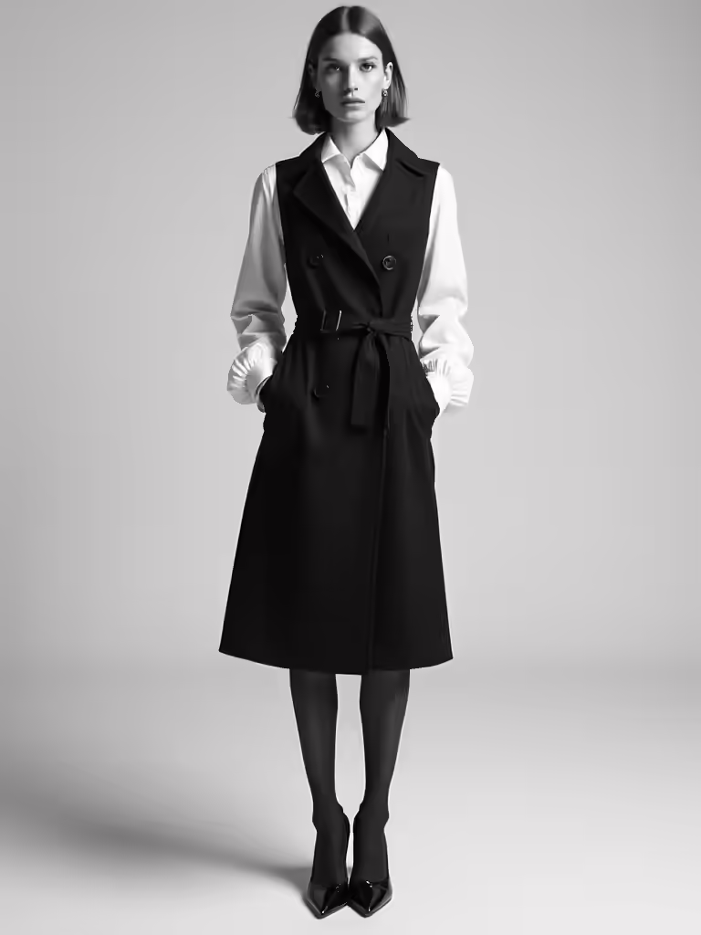 chic black and white styling tips