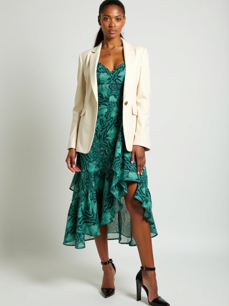 chic playful print balance