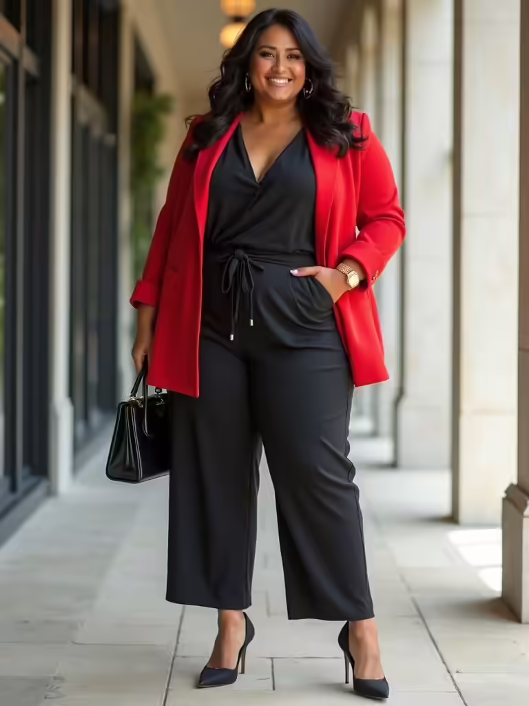 chic plus size spring outfits