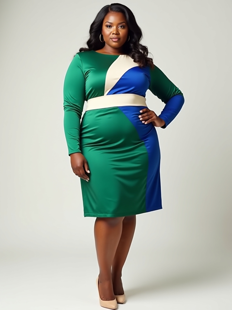 color blocking for curves