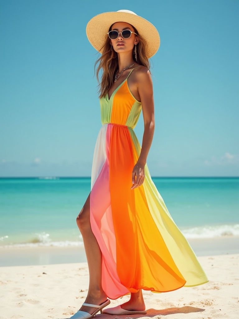 colorful maxi dress essentials