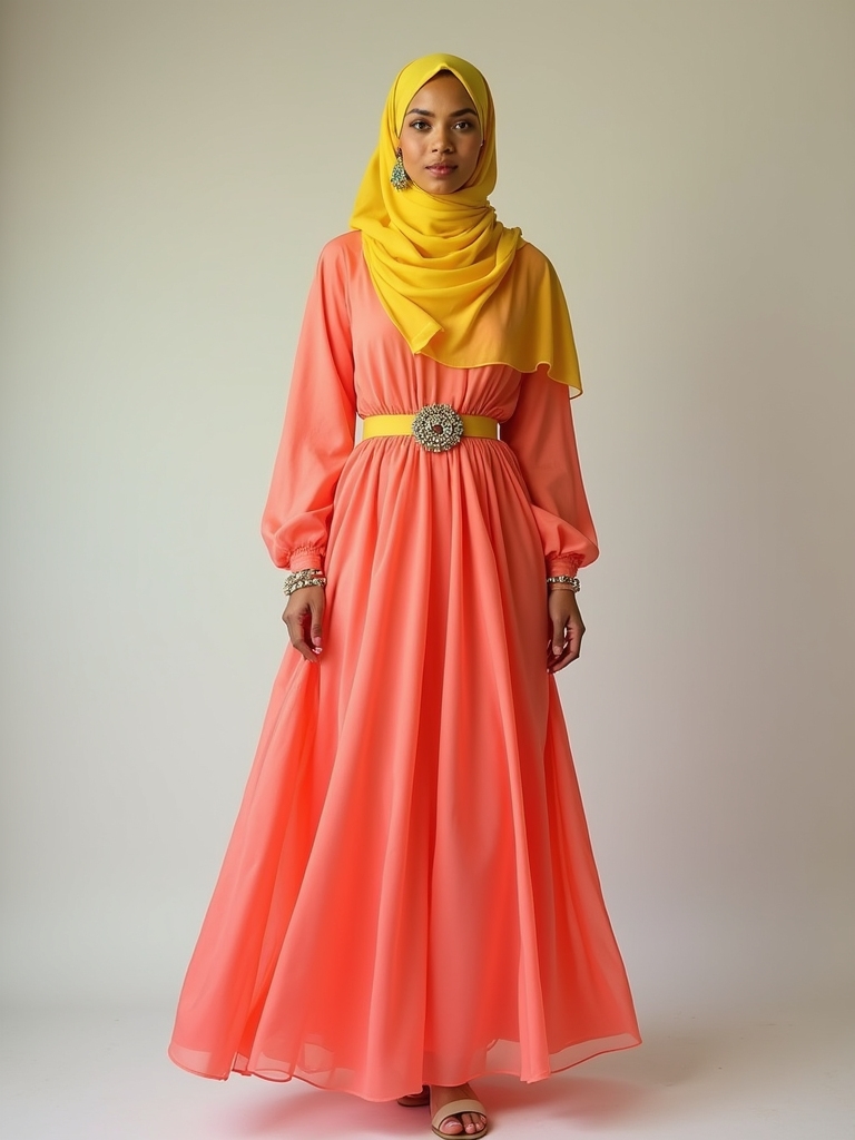 colorful summer hijabi wardrobe