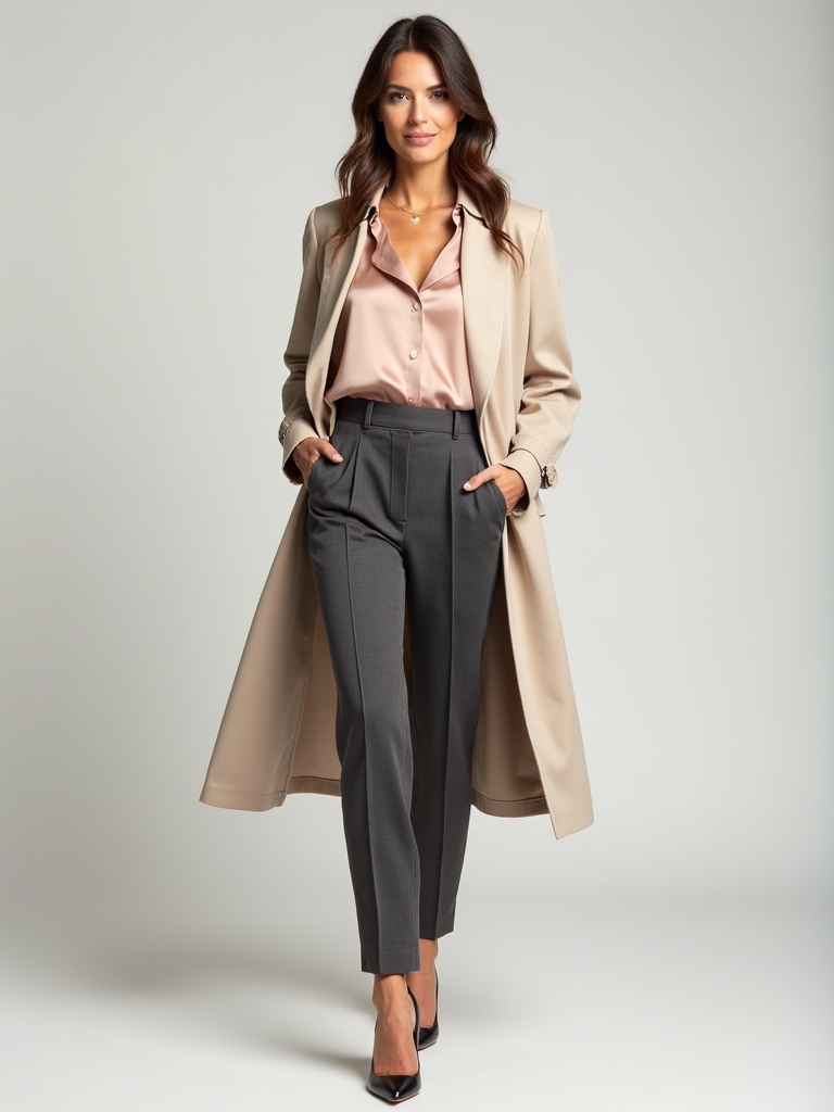 comfortable and polished trousers
