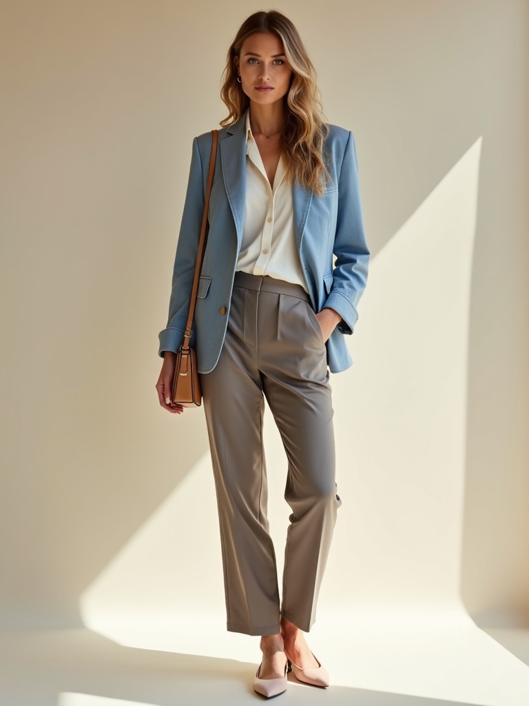 comfortable polished spring workwear