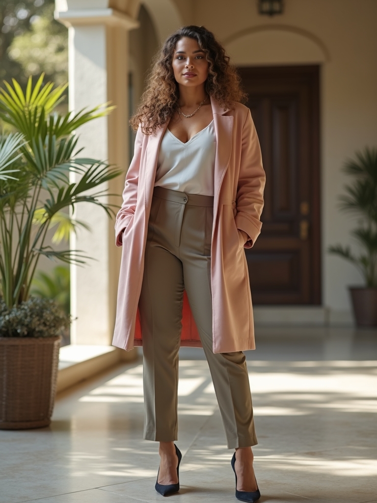 comfortable polished spring workwear