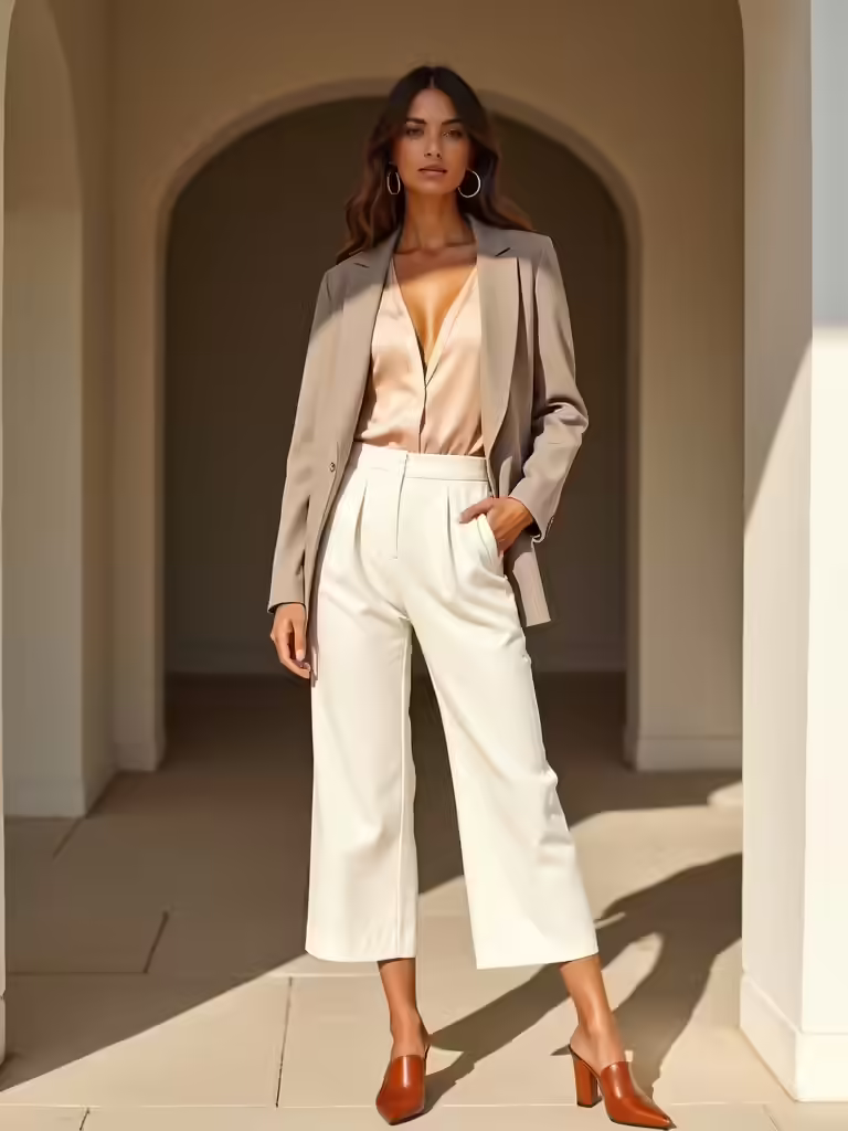 comfortable polished summer style