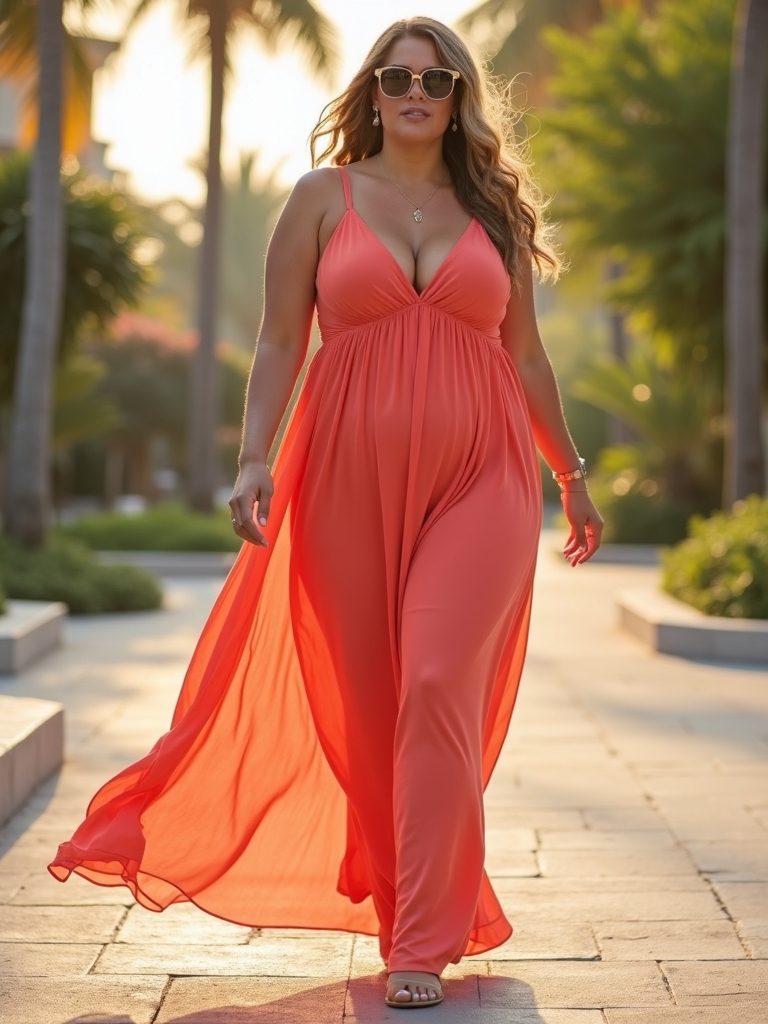comfortable stylish plus size maxi dresses