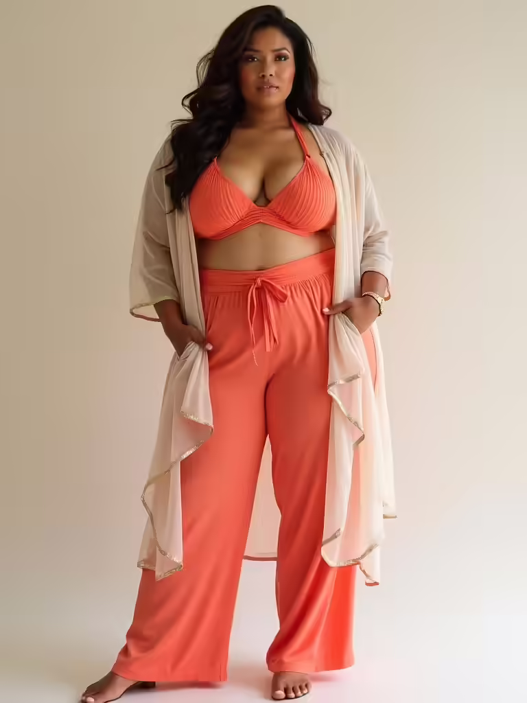 confidence in stylish swimwear