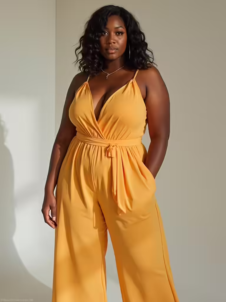 confident plus size summer style