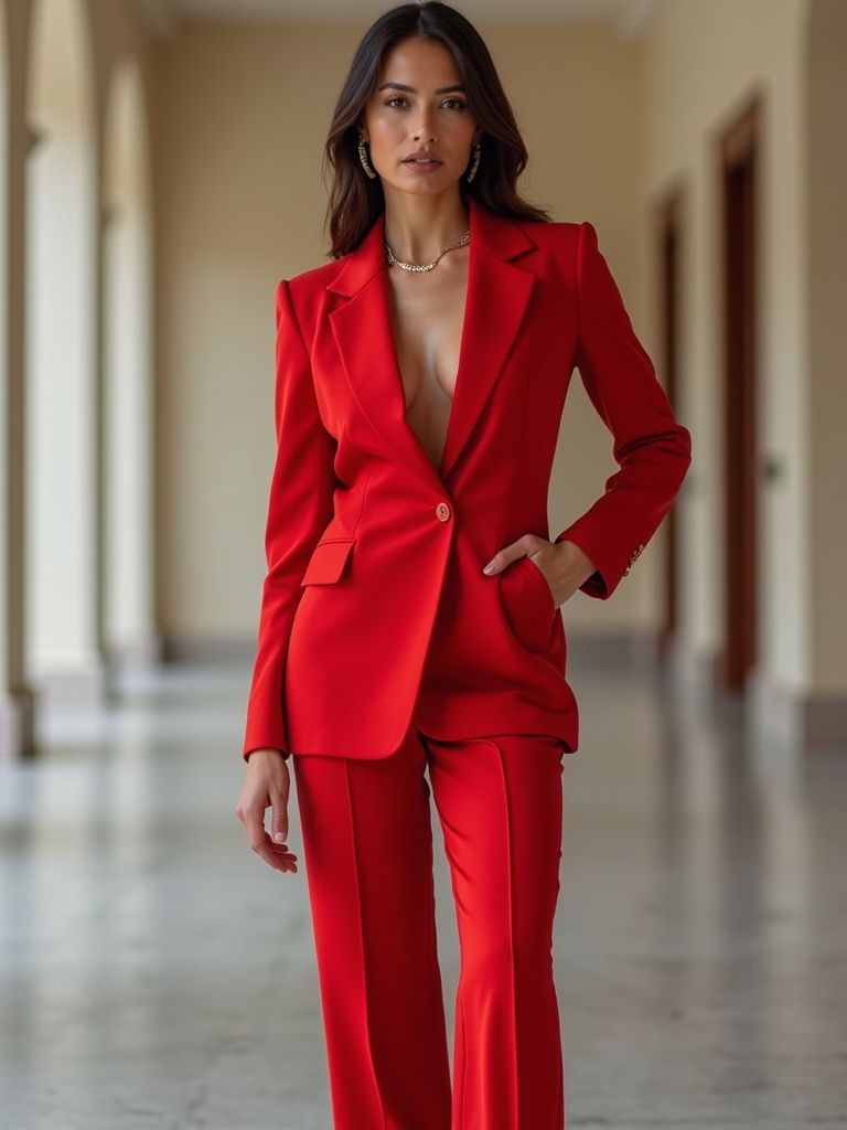 confident tailored vibrant ensembles