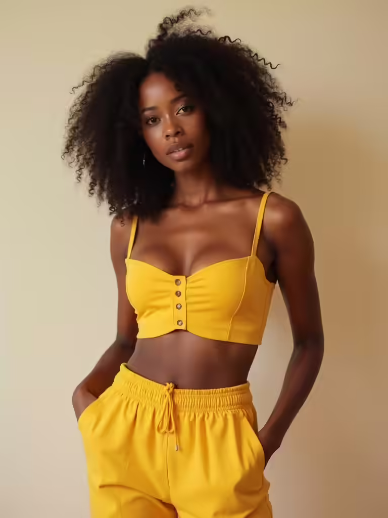 confidently stylish crop tops