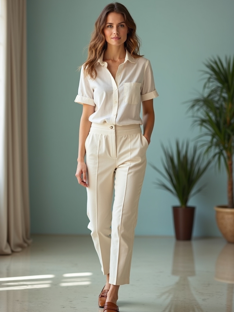 cool polished summer outfit