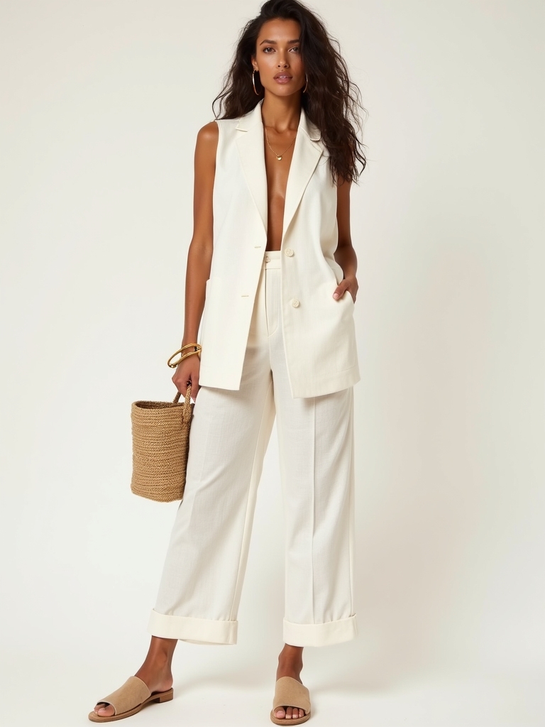 cooling polished linen elegance
