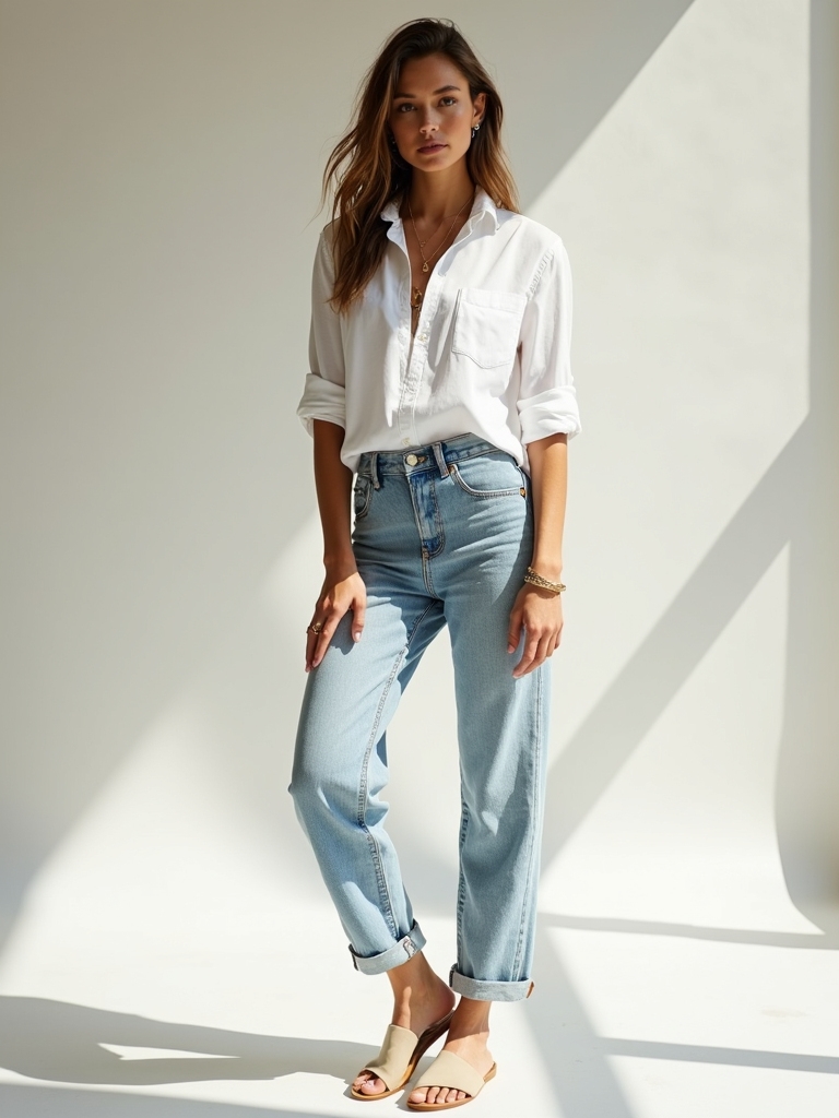 crisp chic summer style