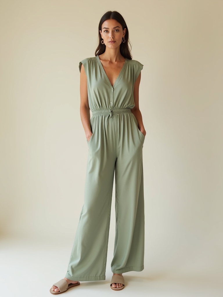 effortless all day jumpsuit style