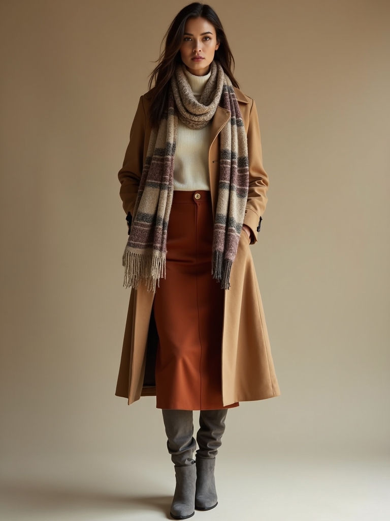 effortless autumn outfit layering