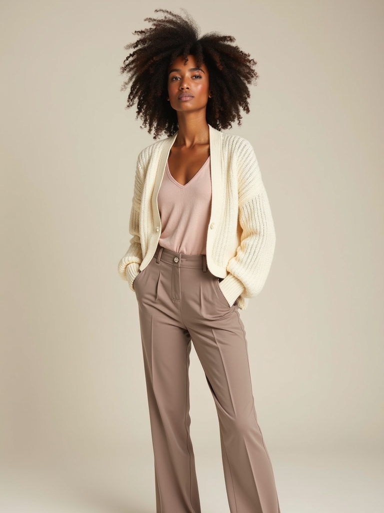 effortless breathable knit layering