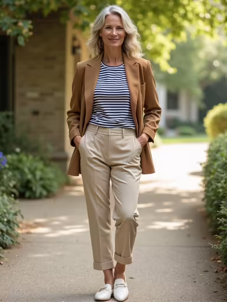 effortless charm with contrast