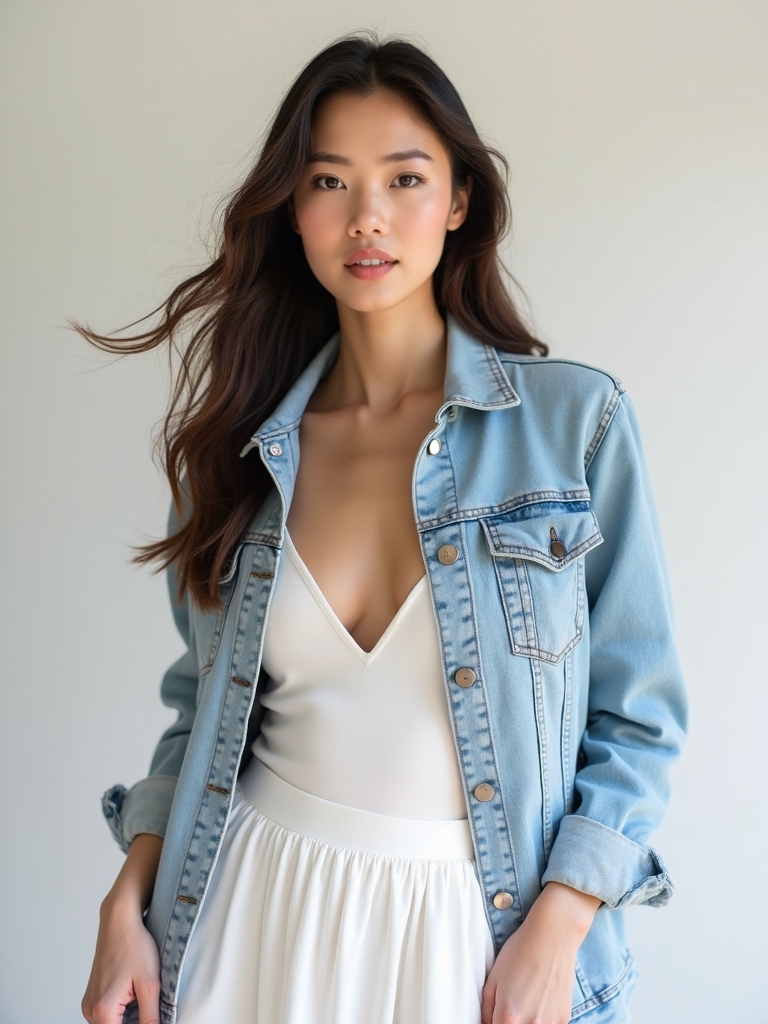 effortless chic layering style