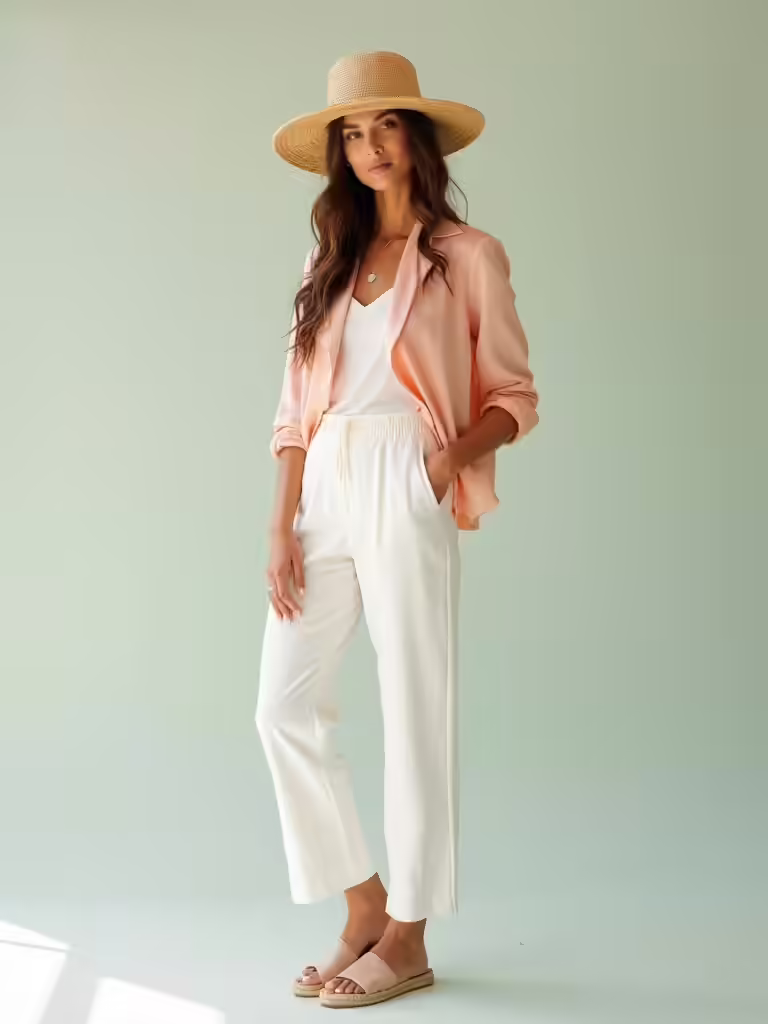 effortless chic summer attire