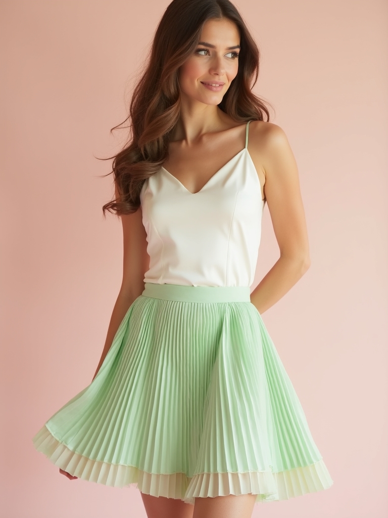 effortless chic with pleats