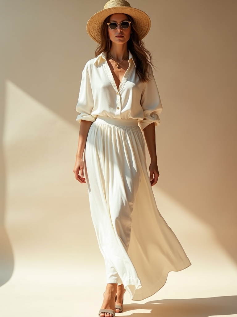 effortless daytime maxi style