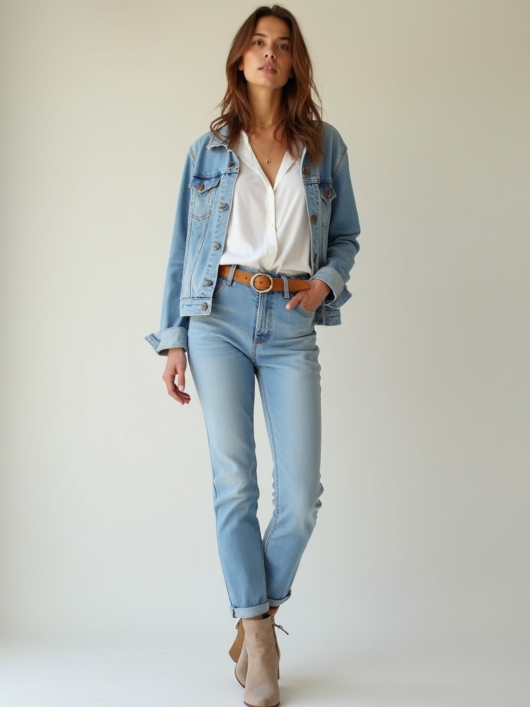 effortless light wash denim essentials