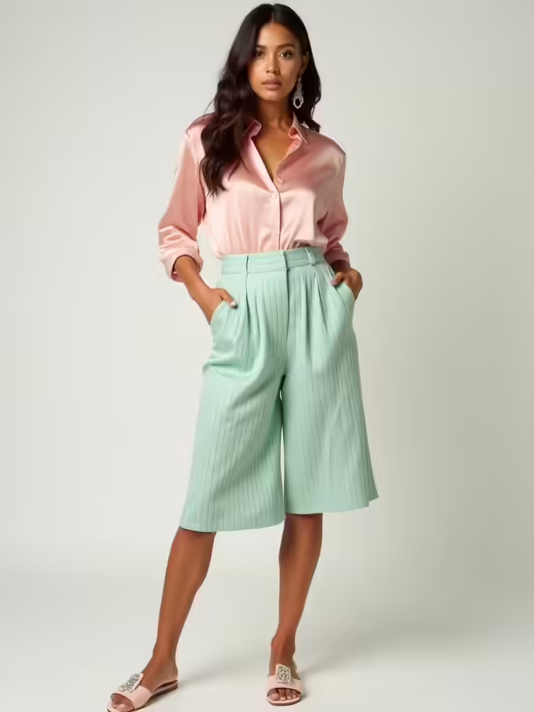 effortless pastel outfit coordination