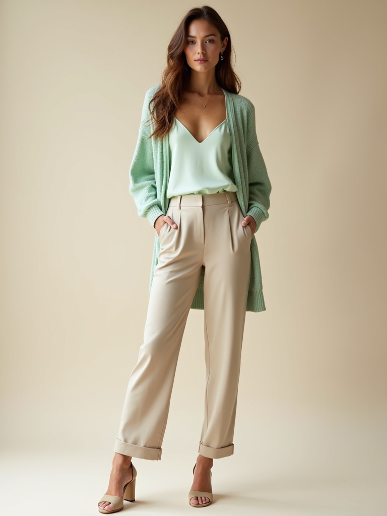 effortless polished relaxed trousers