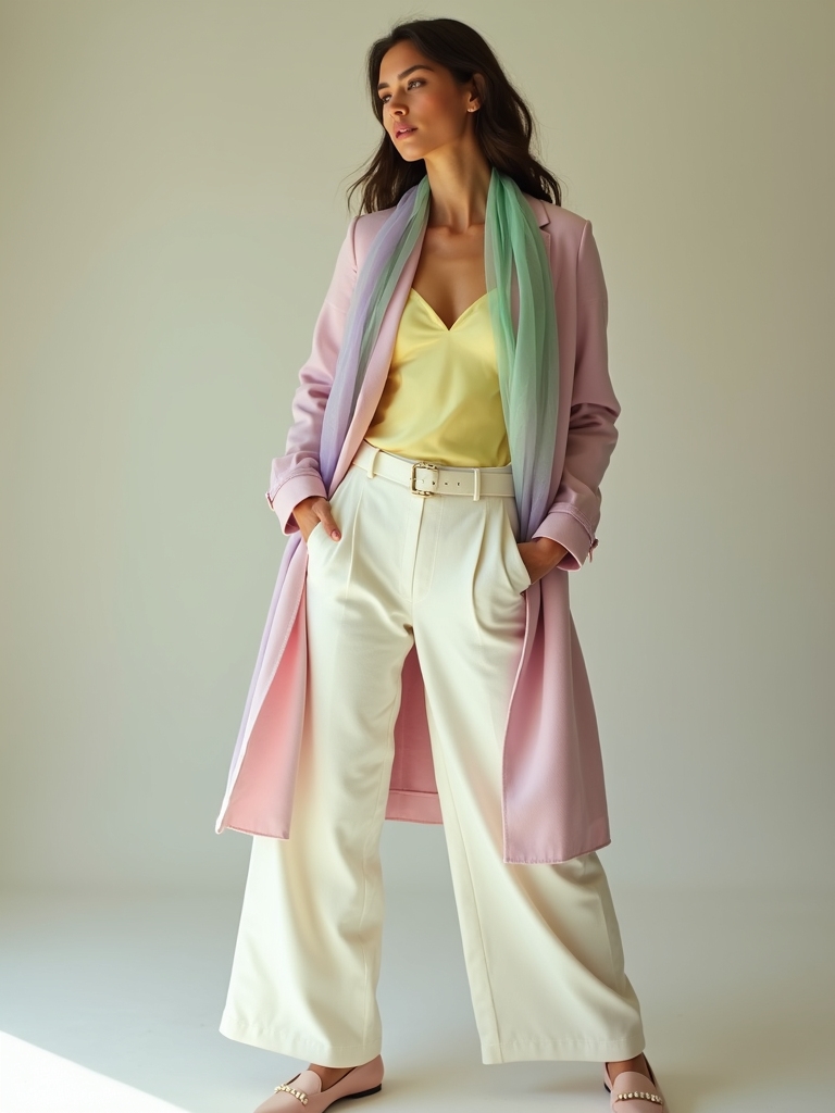 effortless soft pastel layering
