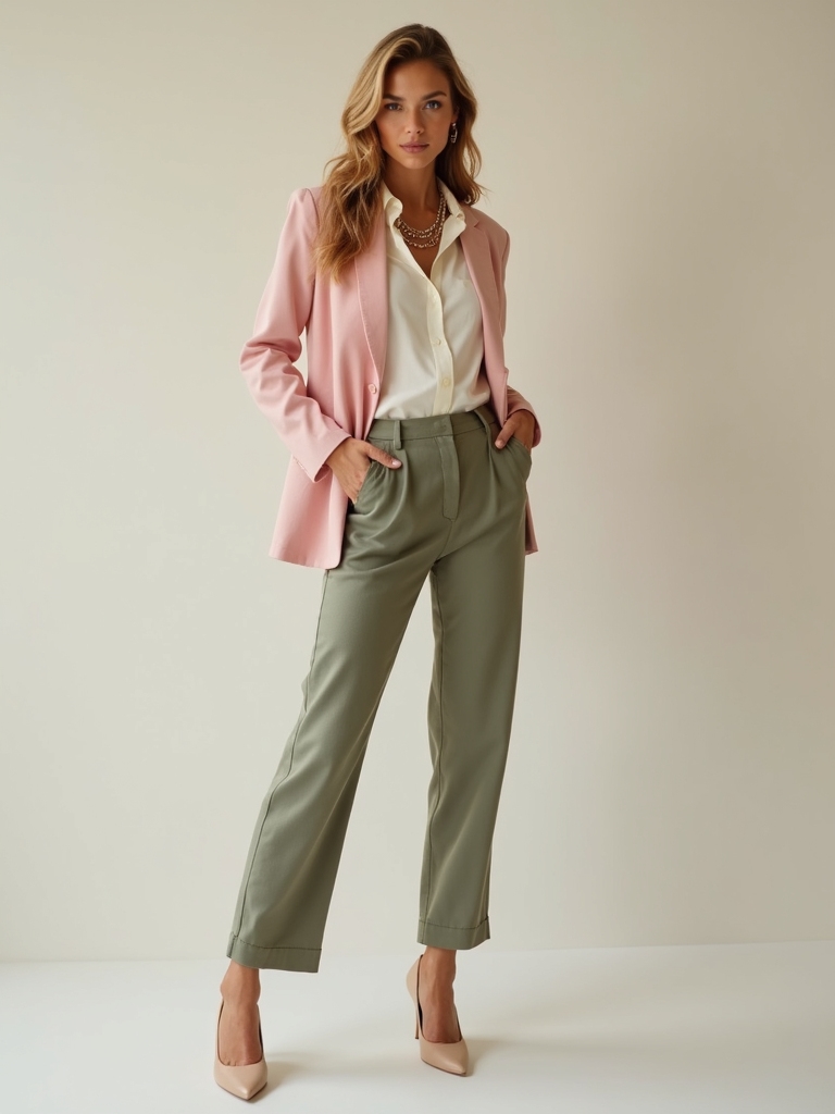effortless spring office style